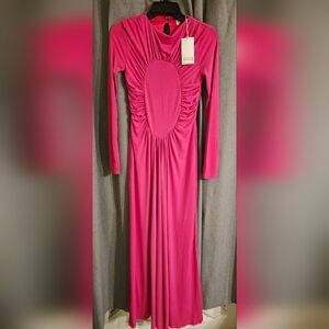 NWT DANSKA PINK CHARA MAXI DRESS